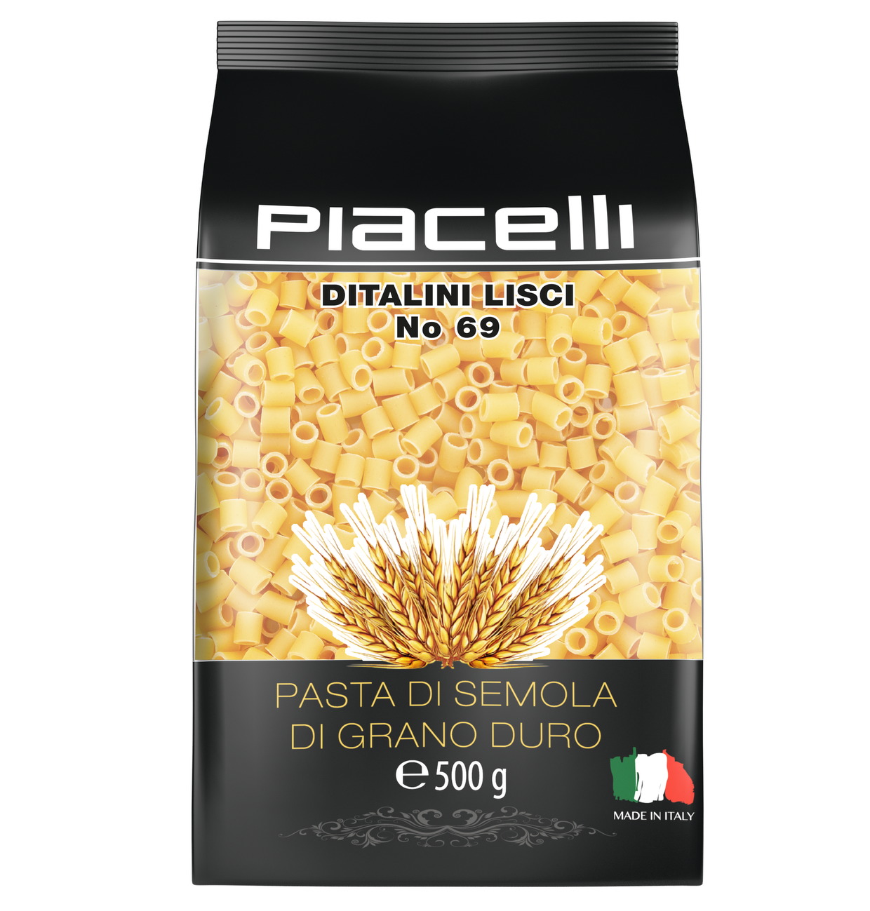 Piacelli Pasta ditalini lisci no 69 500g
